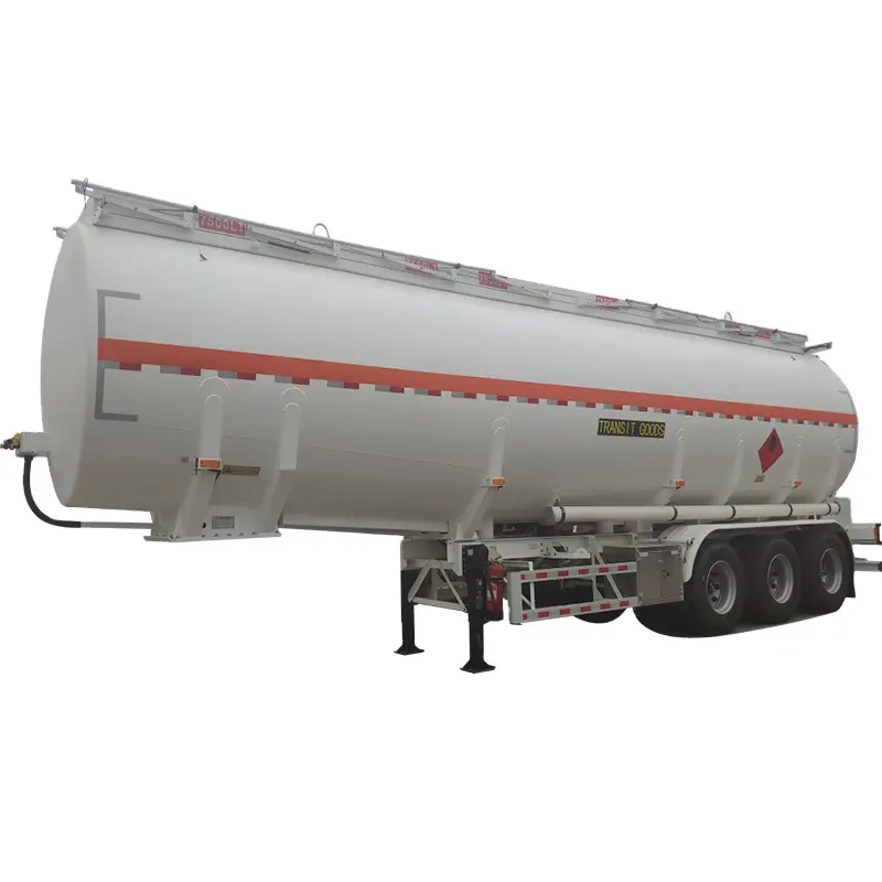 Cimc Adr Goedgekeurd 40000Liter 45000 Liter 47000l Diesel Petroleum Tank Oplegger Brandstoftanker Voor Verkoop