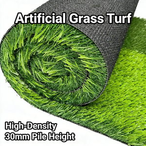 Césped <span class=keywords><strong>Artificial</strong></span> Monofilamento Resistente para Fútbol, Altura de Pelo de 35 mm, Suelo Sintético para Campos Deportivos - Product Image 1