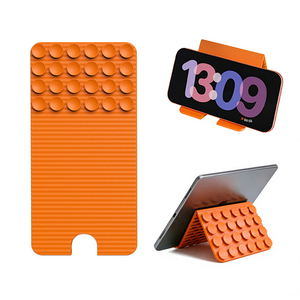 Upgrade Silicone Foldable <b>Phone</b> <b>Stand</b> Adjustable Bracket Bendable 24 Suction Cup Grip Flexible Creative Tablet Universal <b>Holder</b> - Product Image 1