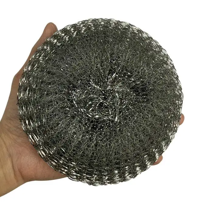 12G 12PCS Galvanisieren Topfreiniger GI metall Mesh Scourer