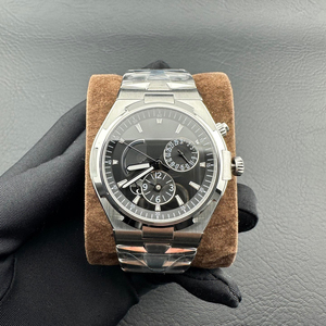 High Quality Men's Business <b>Watch</b> Dual Time 47450 Display Automatic Movement Wristwatch With Power Reserve Indicator - Product Image 1