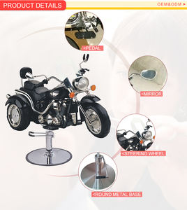 Çocuk kuaför ekipmanları çocuklar berberler sandalyeler araba <span class=keywords><strong>salon</strong></span> tipi sandalye satmak için - Product Image 5