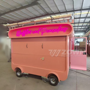 รถขายอาหารเคลื่อนที่ไฟฟ้ารุ่นใหม่ปี 2026 รถขายกาแฟ รถขายไอศกรีม สำหรับขายอาหารริมทางกลางแจ้ง บริการจัดเลี้ยงอาหารจานด่วน - Product Image 3