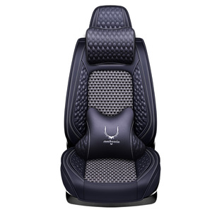 Fundas de Asiento de Coche de Diseño Universal 5D de Seda Helada, Lujosas y Cómodas, Personalizadas de Fábrica, en Stock, Buen Precio, 2026 - Product Image 1