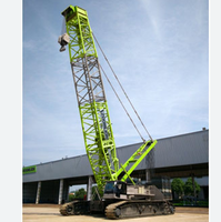 Grue à flèche articulée sur chenilles fiable ZCC550V 55T 209tm pour travaux de génie civil et levage de charges lourdes