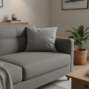 Cuscino in Velluto Olandese 45*45 Grigio, Elegante Cuscino per Seduta e Decorazione - Product Image 3