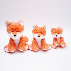Con cáo sang trọng màu đỏ foxplushie ôm và âu yếm với đồ chơi cáo vải mềm đáng yêu sang trọng con cáo Đồ chơi trẻ em đi cùng búp bê - Product Image 1