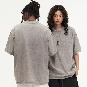 เสื้อยืดคอตตอน 100% คุณภาพสูงสั่งทำพิเศษ คอกลม แขนสั้น สวมใส่สบาย ทรงปกติ พิมพ์ลายดิจิทัล ซักย้อมสีแบบแอซิด ผ้าถักเนื้อนุ่ม - Product Image 1
