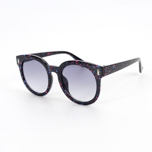 <span class=keywords><strong>Nuova</strong></span> moda estiva UV400 occhiali da vista per bambine occhiali da sole oversize con stampa floreale alla moda rosa cornice per PC viola rosso <span class=keywords><strong>blu</strong></span> - Product Image 4