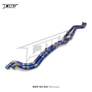 Mid Pipe For BMW M3 E46 2004-2006 Car Exhaust System Titanium Alloy Exhaust Pipe