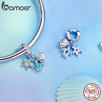 Nouveauté : Qualité 925 Argent Sterling Émail Bricolage Bracelet Breloques Labubu pour la Fabrication de Bijoux Style DIY, Haute Qualité Joaillerie Fine