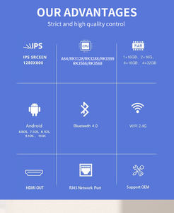 Precio de Fábrica, Tablet PC Android Todo en Uno de 8" y 10" con Pantalla Táctil, Android 11, 2+16GB, WIFI, para Uso Empresarial - Product Image 5