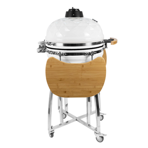 <span class=keywords><strong>SEB</strong></span> KAMADO/ Barbecue Kamado portable de 18 pouces : <span class=keywords><strong>Four</strong></span> à charbon en céramique avec support en acier inoxydable, barbecue de voyage en plein air et <span class=keywords><strong>four</strong></span> à pâtisserie - Product Image 5