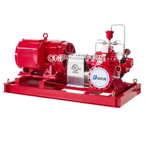 Fire Fighting Fire Pump System Fire Hydrant Horizontal Electric Motor For Shopping Mall