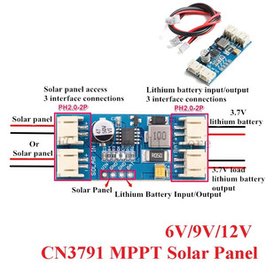 Cell Lithium Battery Charge Charging Board CN3791 MPPT Solar Panel <strong>3</strong>.7V 4.2V <strong>DC</strong>-<strong>DC</strong> Regulator Controller <strong>Module</strong> 6V 9V 12V 2A - Product Image 3