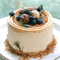 500g Butter-Crispy-Flocken für Kuchen-Dessert-Topper Kuchen-Dekorationszubehör Knusprige Backwaren-Dekorationszutaten für Gebäck