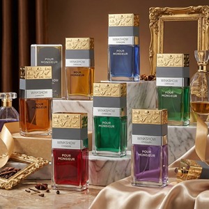 Parfum pour homme 75 ml avec emballage personnalisé, parfum frais et boisé, eau de parfum en vaporisateur, Cologne pour les réunions d'affaires - Product Image 2