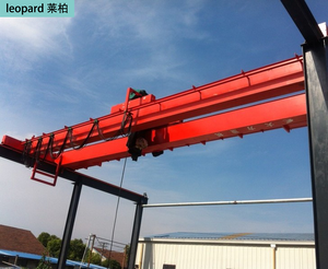 Economical Double Girder Overhead <strong>Crane</strong> 20 Ton-PLC Controlled Gear Drive Wireless Remote Adjustable Span <strong>Heavy</strong> Duty <strong>Bridge</strong> <strong>Crane</strong> - Product Image 2