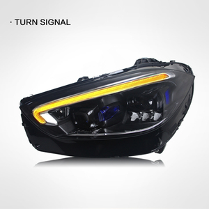 ไฟหน้ารถยนต์สำหรับ C-class W206 ปี 2022-2024 พร้อมไฟ DRL LED โปรเจคเตอร์เลนส์ อุปกรณ์ตกแต่งรถยนต์ - Product Image 3