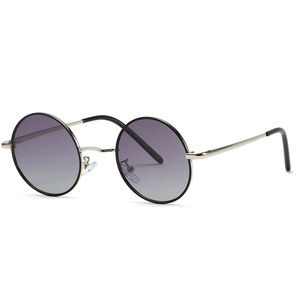 SPOEN <b>Round</b> Polarized <b>Sunglasses</b> UV400 Full Rim Retro Style For Driving Unisex Adult - Product Image 5