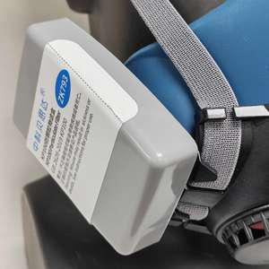 جهاز تنفس كيميائي لبيع المنتجات مباشرة من المصنع قناع وجه بخرطوشة مضاعفة وفلاتر - Product Image 4