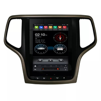 Radio con Panel de Coche Android y Pantalla Táctil Vertical Estilo Tesla para Jeep Grand Cherokee 2008-2012 con Navegación GPS