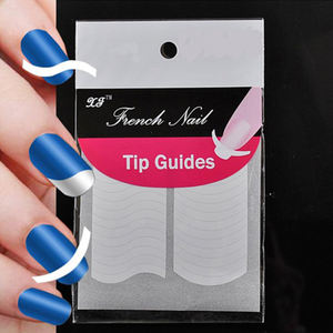 French Smile Strip ing Line Tape Tip Guides Pediküre DIY Nail Art Aufkleber für UV Gel Aufkleber - Product Image 5