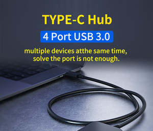 2.0 3.0 USB 4พอร์ต USB แบบปลั๊กแอนด์เพลย์ทำจากพลาสติก ABS สำหรับอุปกรณ์ฮับ<span class=keywords><strong>1.0</strong></span> USB - Product Image 6