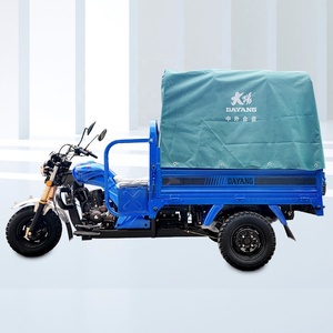 150cc Moto Cargo Triciclo Precio barato Gasolina Open Body Agile Durable Motocicleta <span class=keywords><strong>de</strong></span> <span class=keywords><strong>tres</strong></span> <span class=keywords><strong>ruedas</strong></span> con tela impermeable - Product Image 3