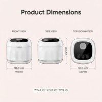Nettoyeur à ultrasons 3-en-1 48kHz avec stérilisation UVC et dégazage |   Certifié CE FCC |   Machine de nettoyage pour appareils dentaires et bijoux