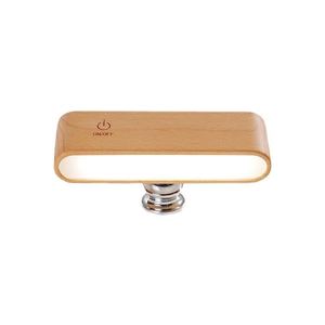 Wooden <b>Wall</b> Magnetic Night <b>Light</b> Rectangle Led <b>Battery</b> Powered Minimalist Design Bedroom Fill <b>Light</b> - Product Image 5