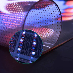 <span class=keywords><strong>Pantalla</strong></span> LED Transparente para Publicidad, Panel de Video Ultra Delgado para Vidrio y Ventanas - Product Image 2