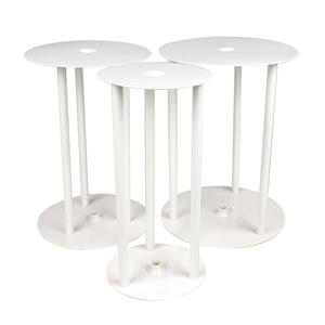 Double Layer Cake Stand Support Rack 4 6 8 Inch Plastic Circle Birthday Cake Decorating Supplies - Product Image 3