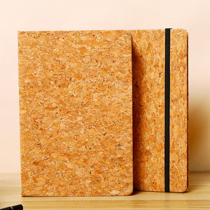 Personalizado Barato A5 cubierta <span class=keywords><strong>de</strong></span> corcho Agenda planificador diario cuaderno para la escuela Material PP carpeta <span class=keywords><strong>de</strong></span> anillas y costura <span class=keywords><strong>de</strong></span> sillín - Product Image 2