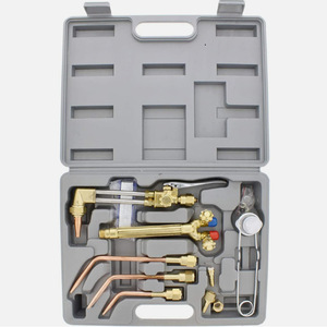 Kit de chalumeau oxyacétylène Cfweld, type injecteur plaqué cuivre, ensemble de découpe et de soudage, style américain, interrupteur simple - Product Image 5