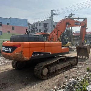 รถขุดตีนตะขาบ Doosan Dx420LC มือสอง ขนาด 42 ตัน พร้อมปั๊ม PLC แบริ่ง และเกียร์ - เครื่องจักรก่อสร้างทางวิศวกรรม - Product Image 1