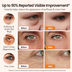 Crème raffermissante pour les yeux IKZEE à fini naturel, réduit les poches et les ridules, anti-rides, peptide, pour tous les types et tons de peau - Product Image 6