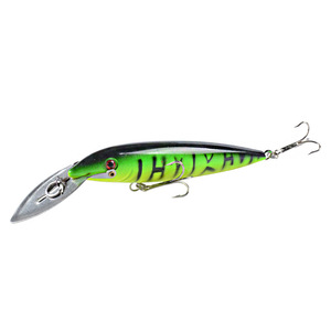 Fabricante Venta caliente plástico cebo duro gran lengua <span class=keywords><strong>de</strong></span> hierro Minnow 14cm/16,2G gran señuelo cebo biónico señuelo <span class=keywords><strong>de</strong></span> pesca - Product Image 5