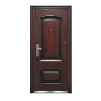 Portes de sécurité en métal d'occasion, porte de sécurité chinoise bon marché