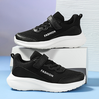 Sepatu Atletik Putih Anak Unisex Grosir, Sepatu Kasual Berbahan Mesh Bernapas untuk Anak Laki-laki dan Perempuan, Sneakers Anak Modis Musim Panas