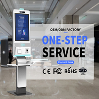 Terminal de Pago de Autoservicio RFID con Pantalla Táctil de 23.8 Pulgadas, Nueva Tienda Minorista Automatizada con SDK Android Windows