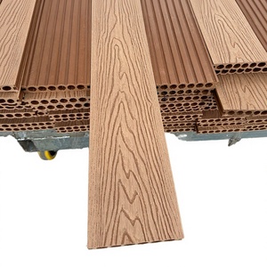 Customized Interlocking Exterior Wood Plastic Composite Waterproof Anti-Slip 3D Embossed WPC <b>Decking</b> Tiles for Outdoor Flooring - Product Image 3