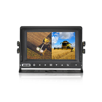 IP68 étanche 7 pouces HD écran tactile de moniteur de caméra de recul pour chariot élévateur agricole