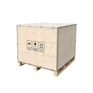 Caisses en contreplaqué Jiaxing Ningsen avec côtés en acier 620x620x750mm, personnalisables pour le transport logistique - Product Image 4