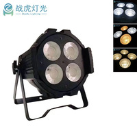 Projecteur LED COB Blinder 4*50W 200W à contrôle individuel pour éclairage de scène DMX512, éclairage de scène pour église et bar, lumière LED Par blanc chaud
