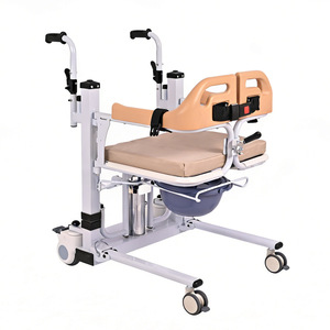 Machine de transfert de patient hydraulique avec ceinture de sécurité, capacité de 100 kg, pour l'assistance à la mobilité des personnes âgées et handicapées - Product Image 5