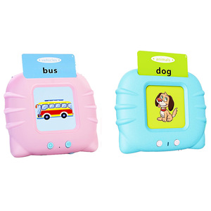 Bambini che imparano le <span class=keywords><strong>parole</strong></span> della macchina di logopedia del lettore di Flashcard di parola del giocattolo della vista le carte Cognitive educative dei bambini parlano Flash Card - Product Image 4