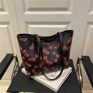 Sac fourre-tout à bandoulière unique de grande capacité en PU, pliable, de haute qualité, pour l'hiver, l'été et l'automne, tendance, pour les étudiants - Product Image 6