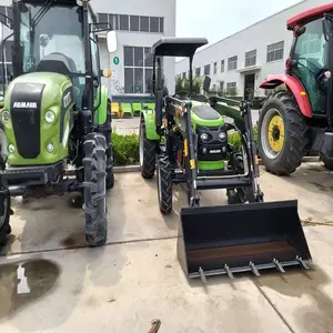 30-50HP Farm Compact Kubota Engine Compact Front End Loader Tractors For Sale