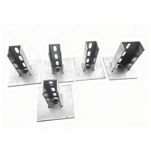 Thermisch Gegalvaniseerd Staal Metalen Zonnepaneel Montage Fundering Basenplaat Voor Zonnepanelen - Product Image 1
